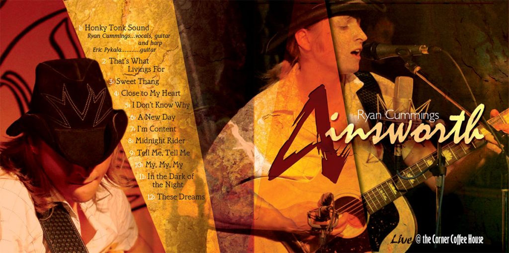 Ainsworth Live @ the Corner Coffee House CD Ainsworth Live @ the Corner Coffee House CD