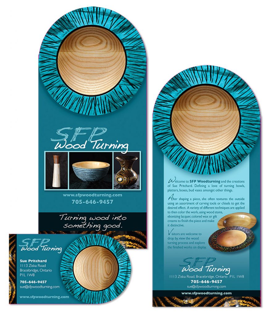 SFP Woodturning Bus. and Rack Card SFP Woodturning Bus. and Rack Card