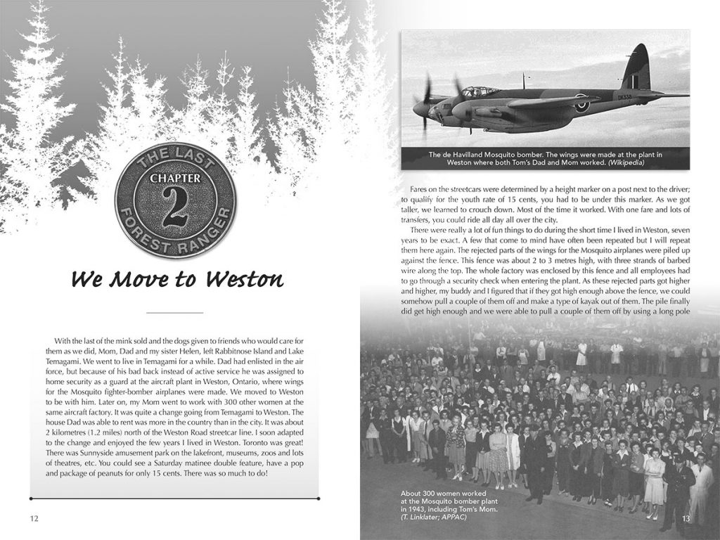 The Last Forest Ranger - Layout 1 The Last Forest Ranger - The Friends of Algonquin Park, publisher