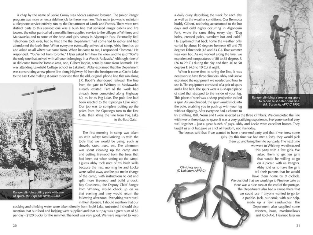 The Last Forest Ranger - Layout 2 The Last Forest Ranger - The Friends of Algonquin Park, publisher